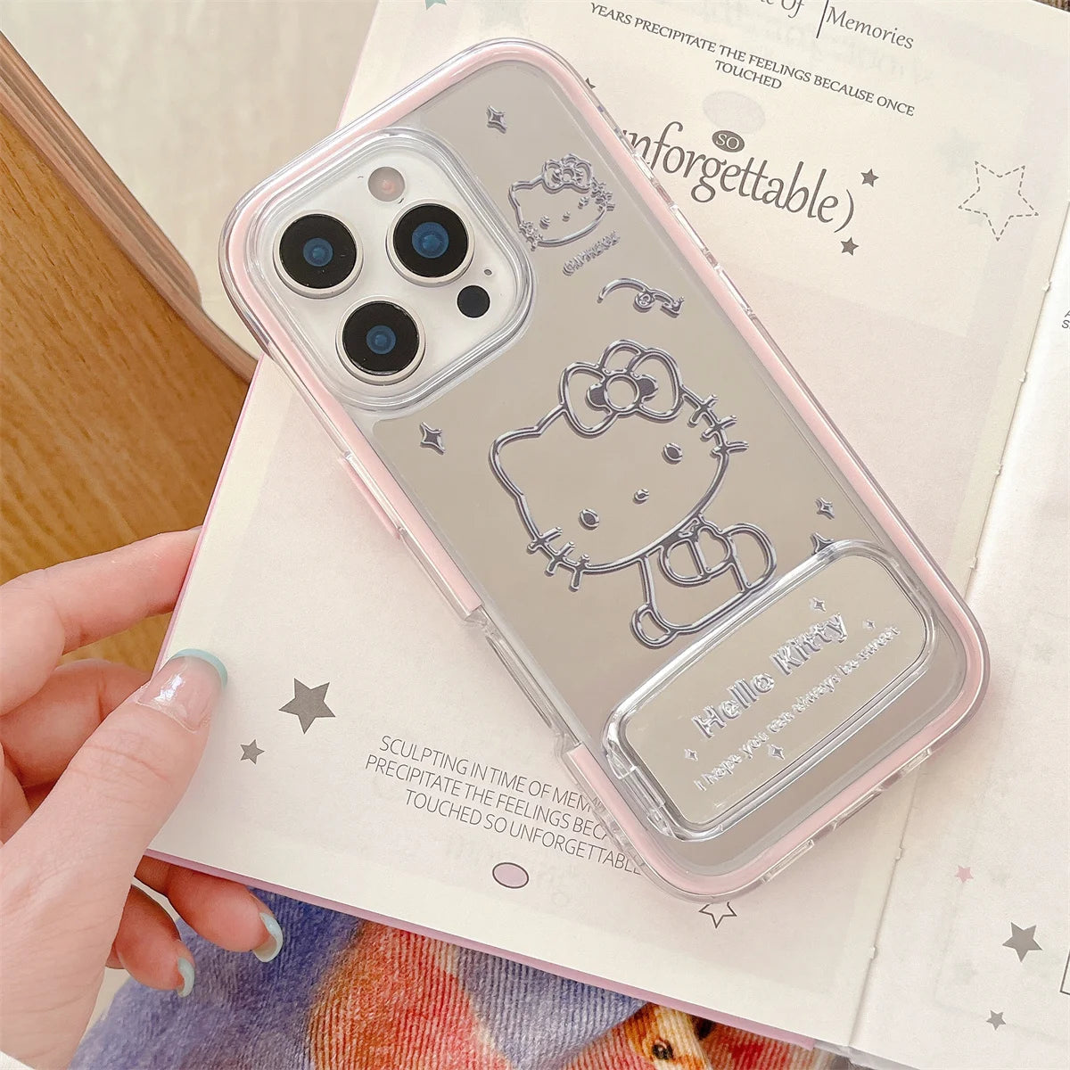 New Hello Kitty Mirror Phone Case