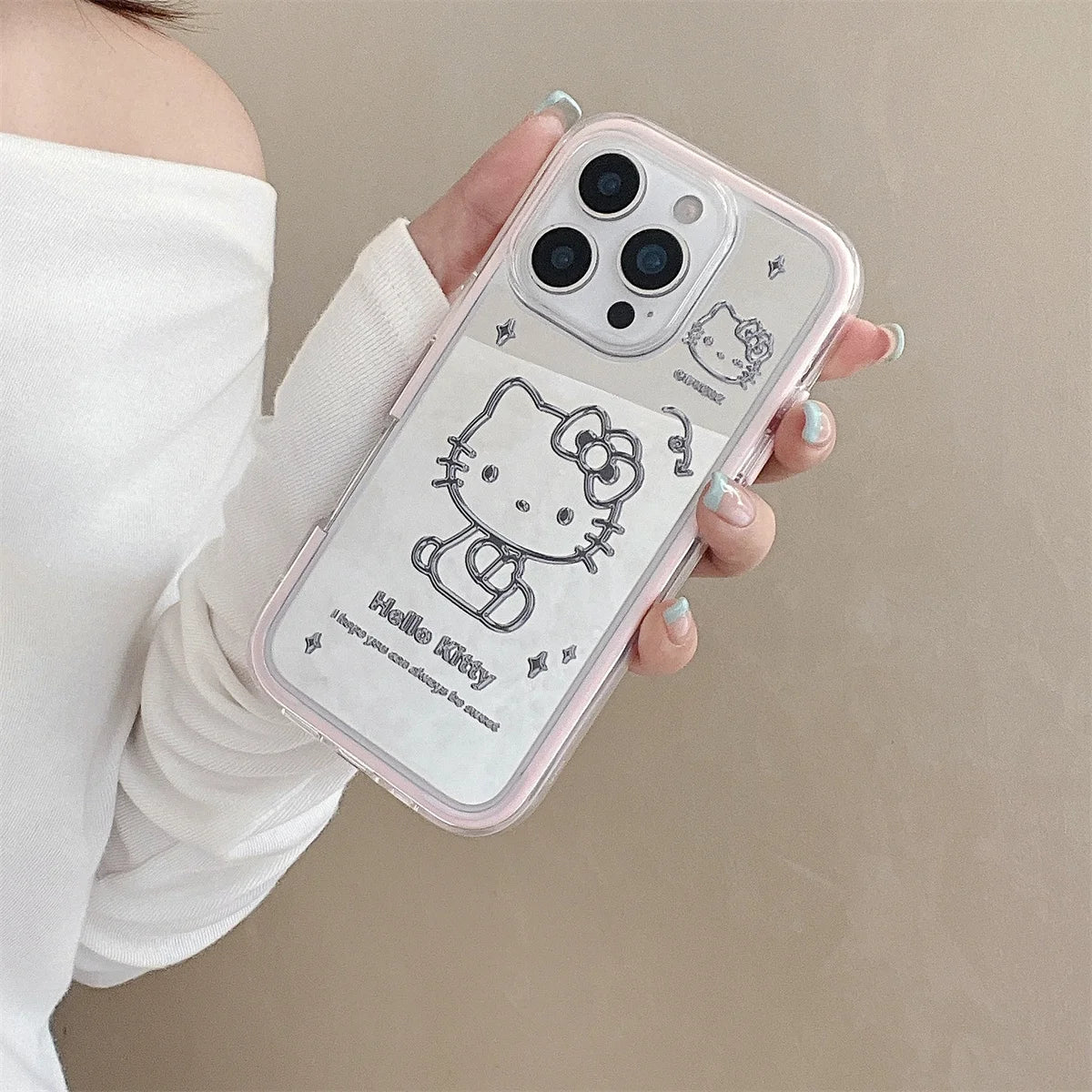New Hello Kitty Mirror Phone Case