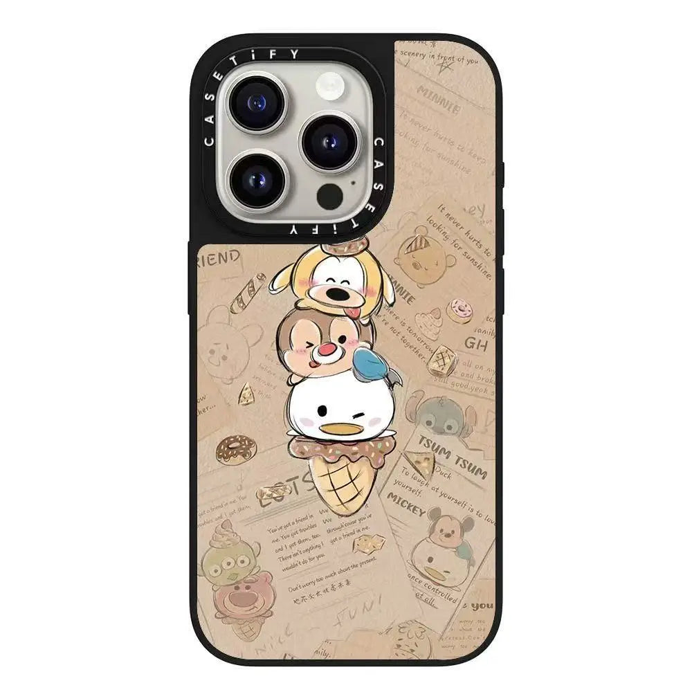 Cute Cartoon Pet Ice Cream Party Phone Case