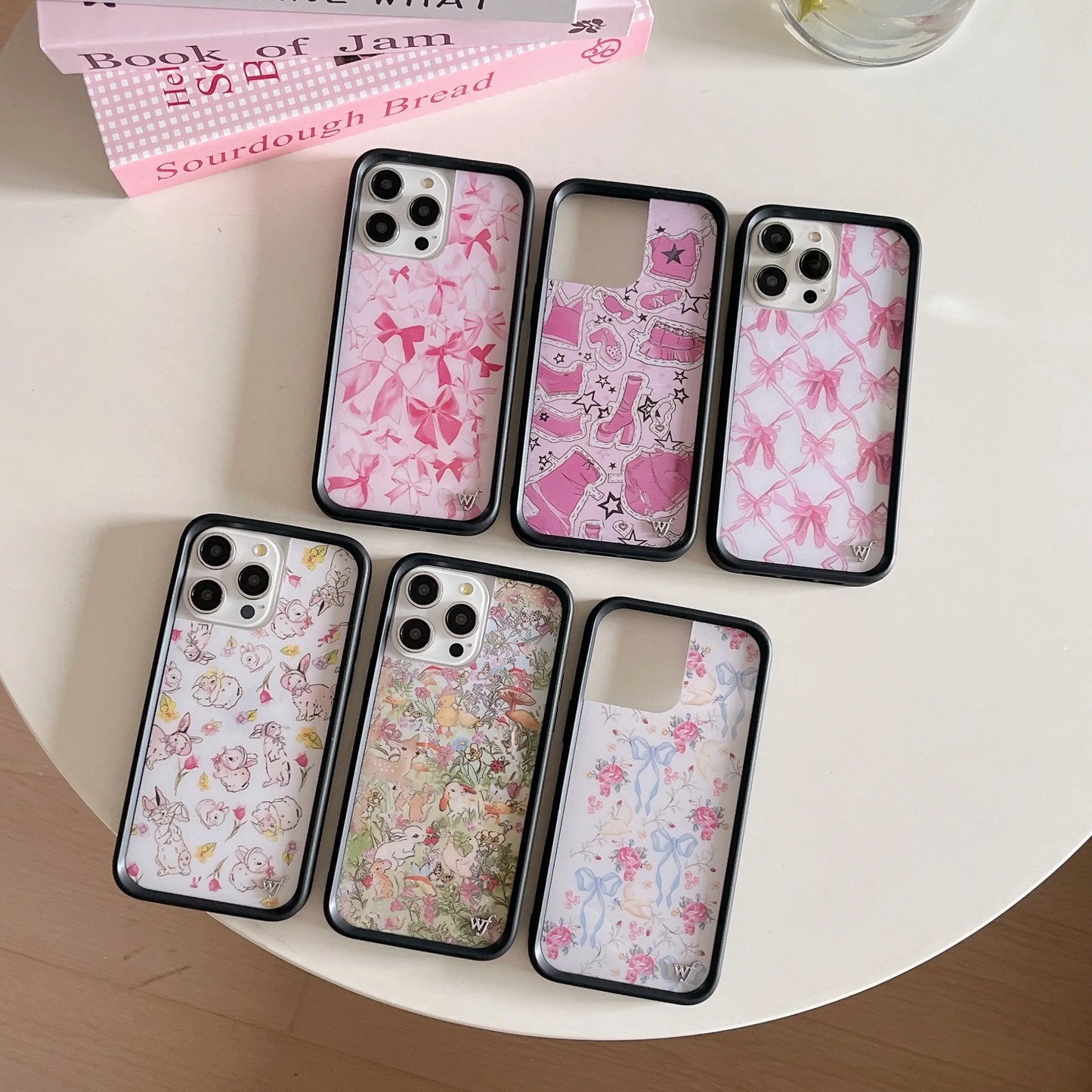 Wildflower Girls Bow High Heels Phone Case