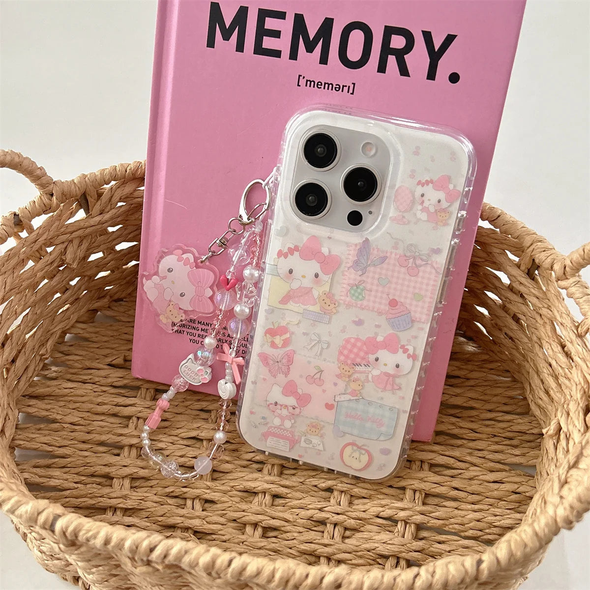 New HelloKitty INS Korean Cute Luxury Stylish Shockproof Phone Case For iPhone