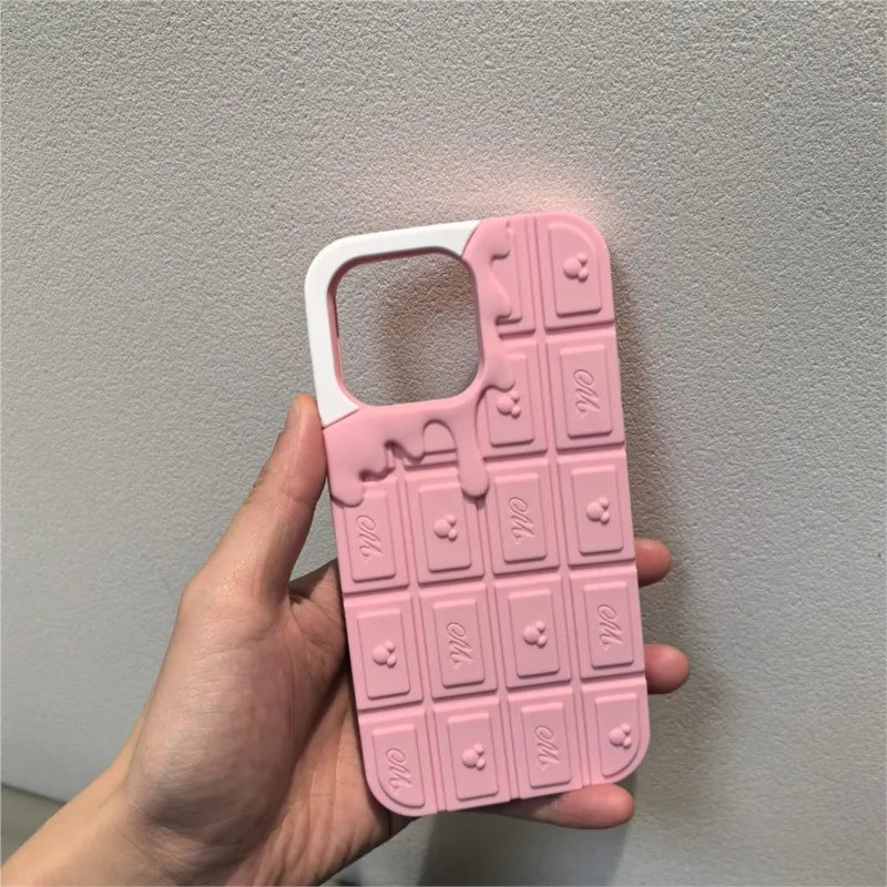 Cartoon Chocolate Mickey Minnie Phone Case