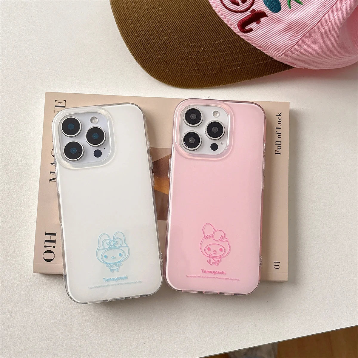 Solid Color Line Melody Phone Case