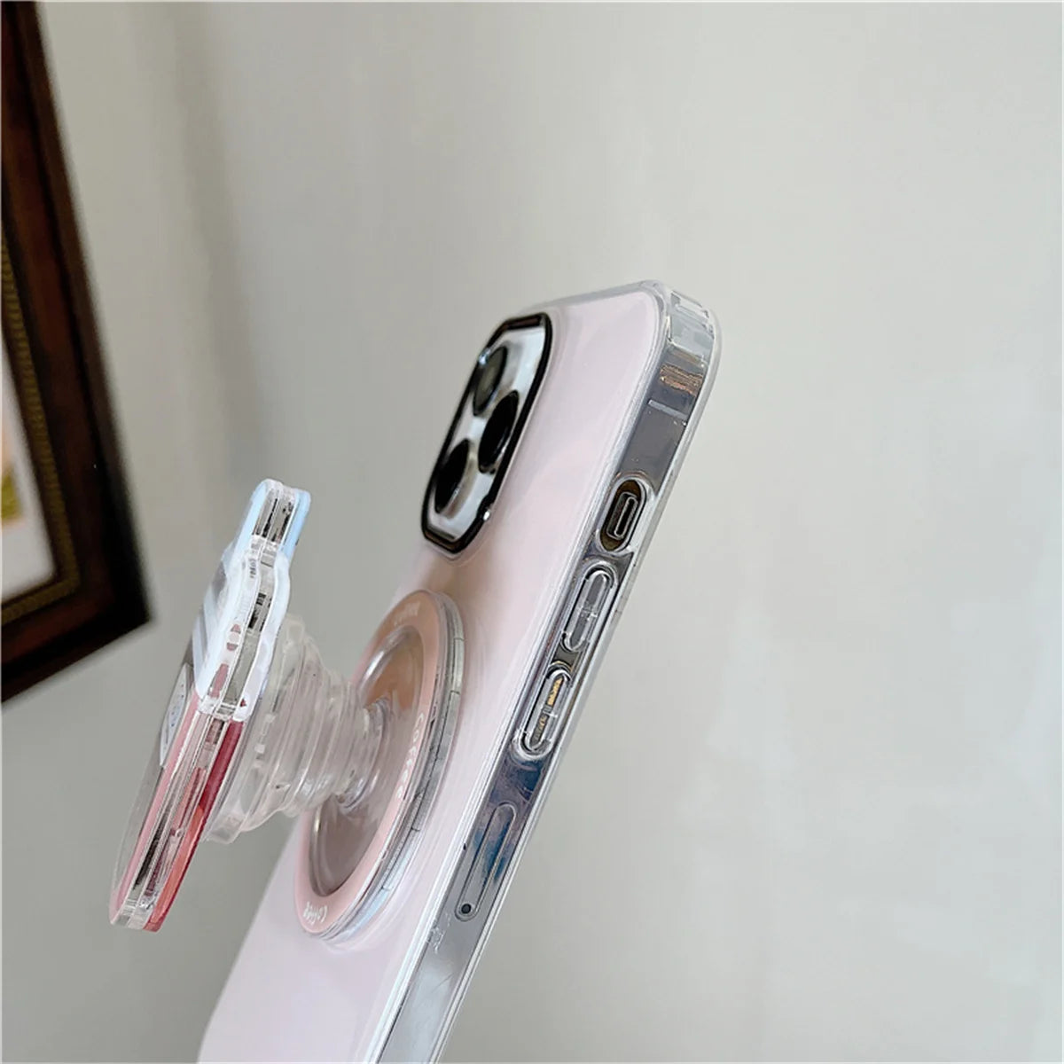 Simple Cute Magnetic Phone Case For iPhone