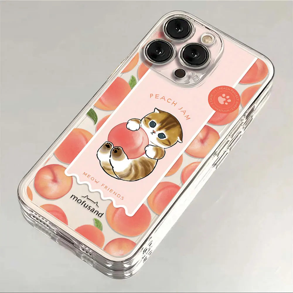 Cute Mofusands Cat Phone Case