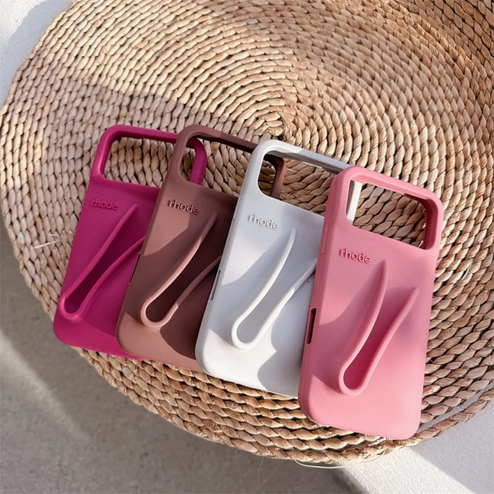 Rhode Soft Silicone Phone Case For iPhone