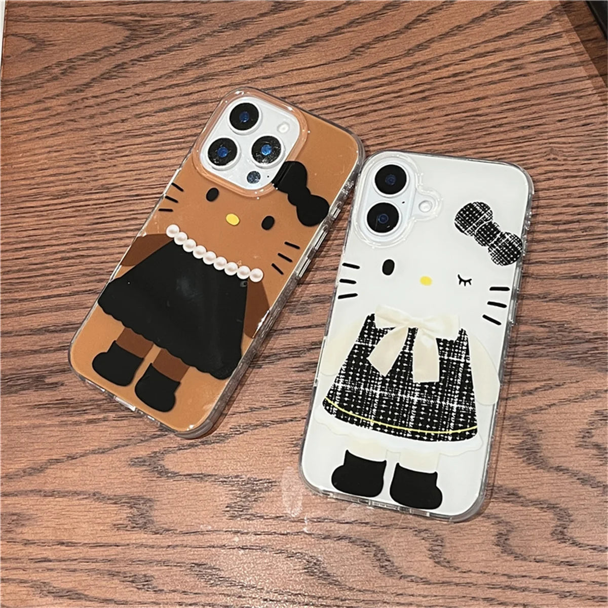 Cute Black Hello Kitty Cat Phone Case