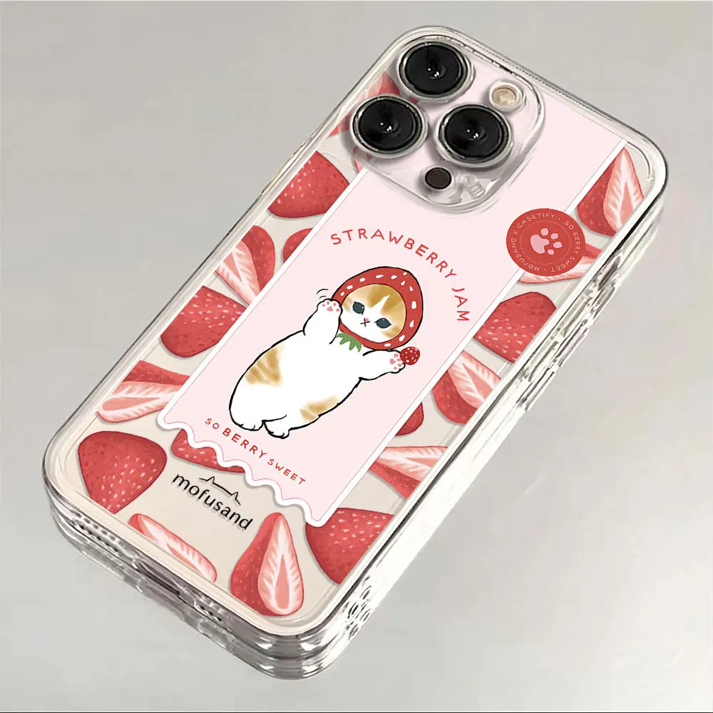 Cute Mofusands Cat Phone Case