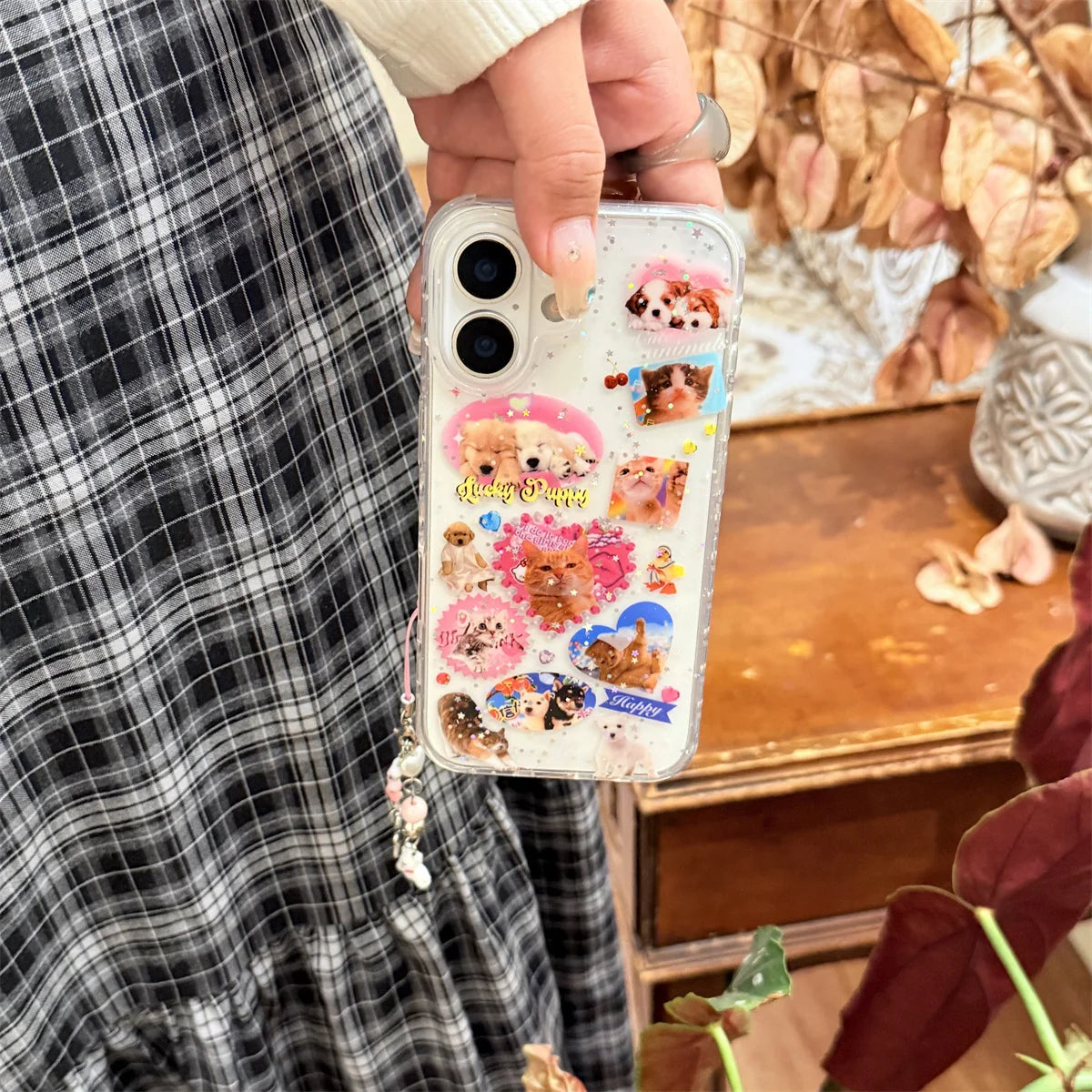 Cute Animals Puppies And Kittens Phone Case