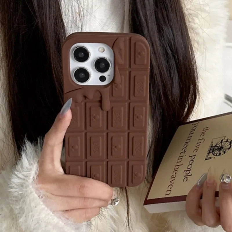 Cartoon Chocolate Mickey Minnie Phone Case