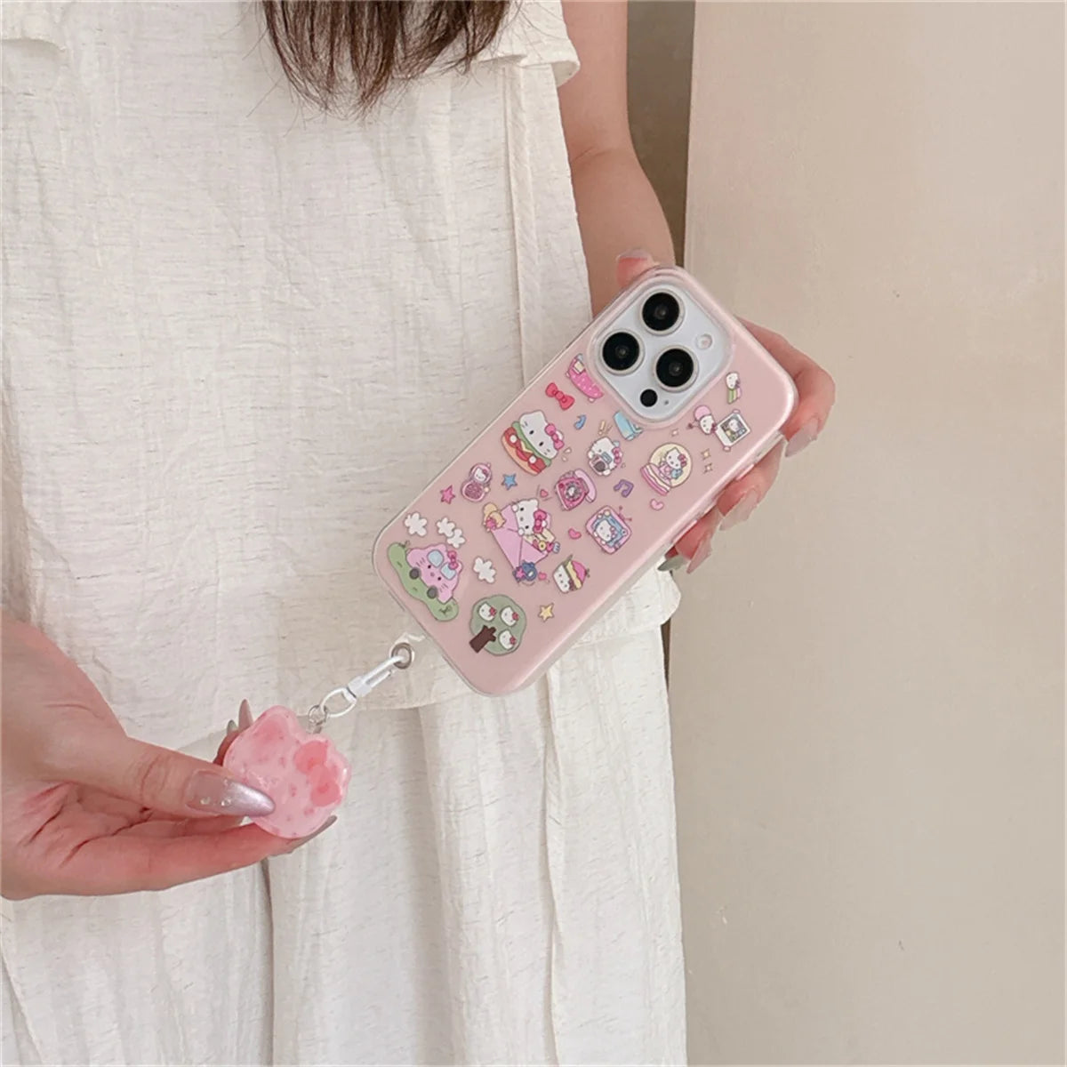 The New Super Cute Cartoon Pudding Dog Phone Case