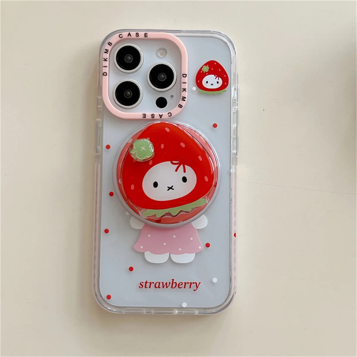Hello Kitty Magnetic Grip Tok Holder Magsafe Wireless Charge Phone Case