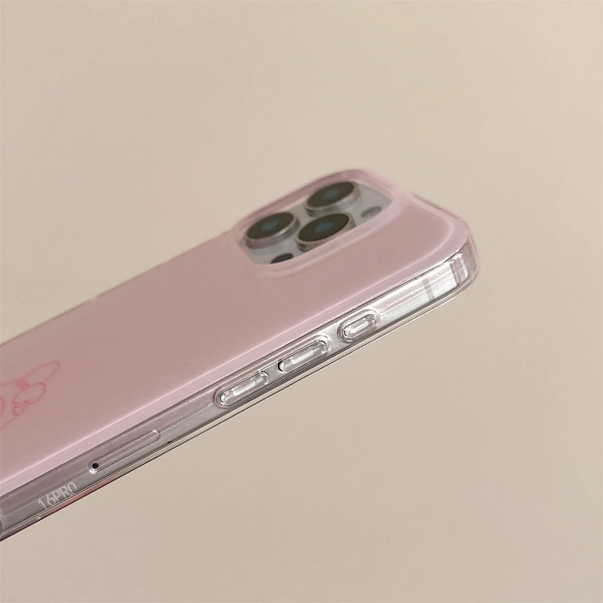 Solid Color Line Melody Phone Case