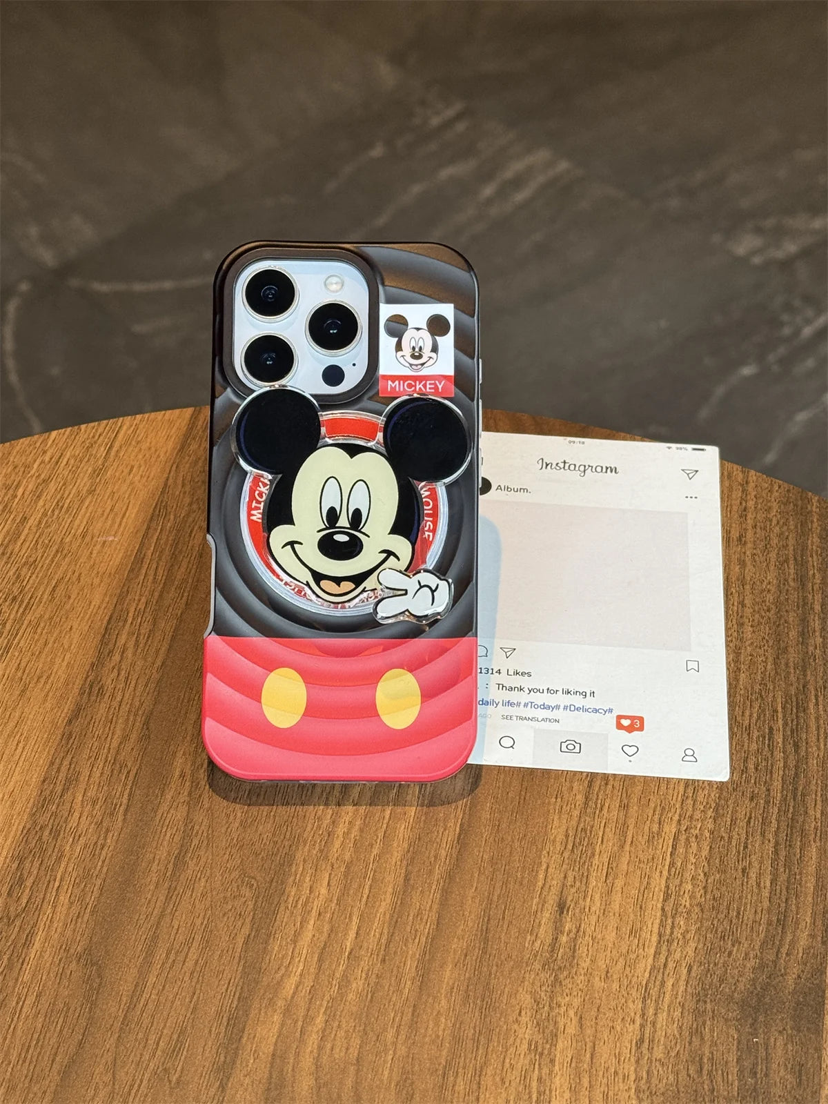Mickey And Minnie Clothing Magnetic Phone Case