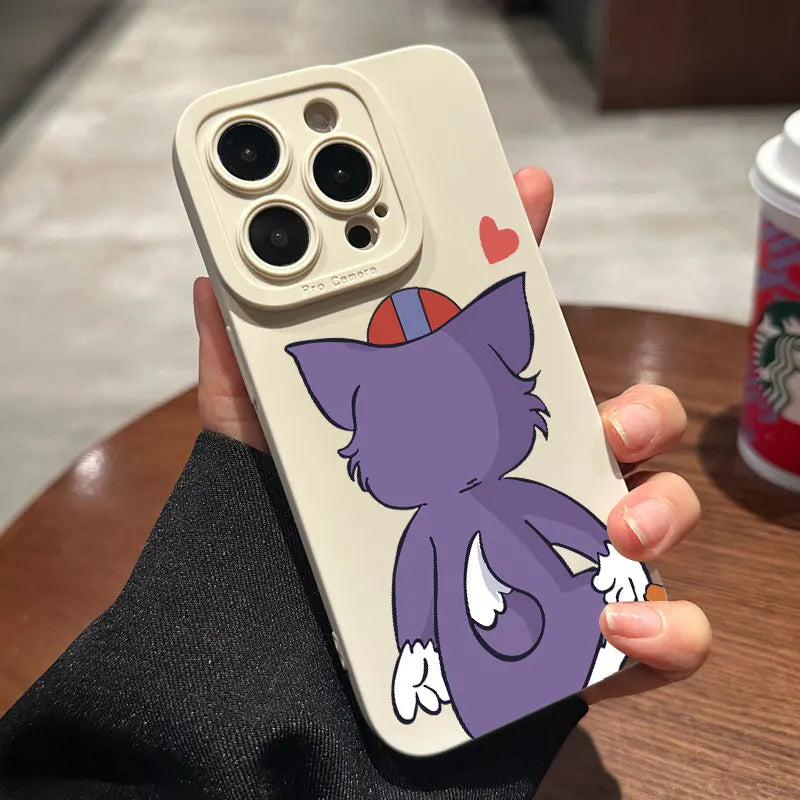 NEW Tom And Jerry Cute Phone Case For iPhone