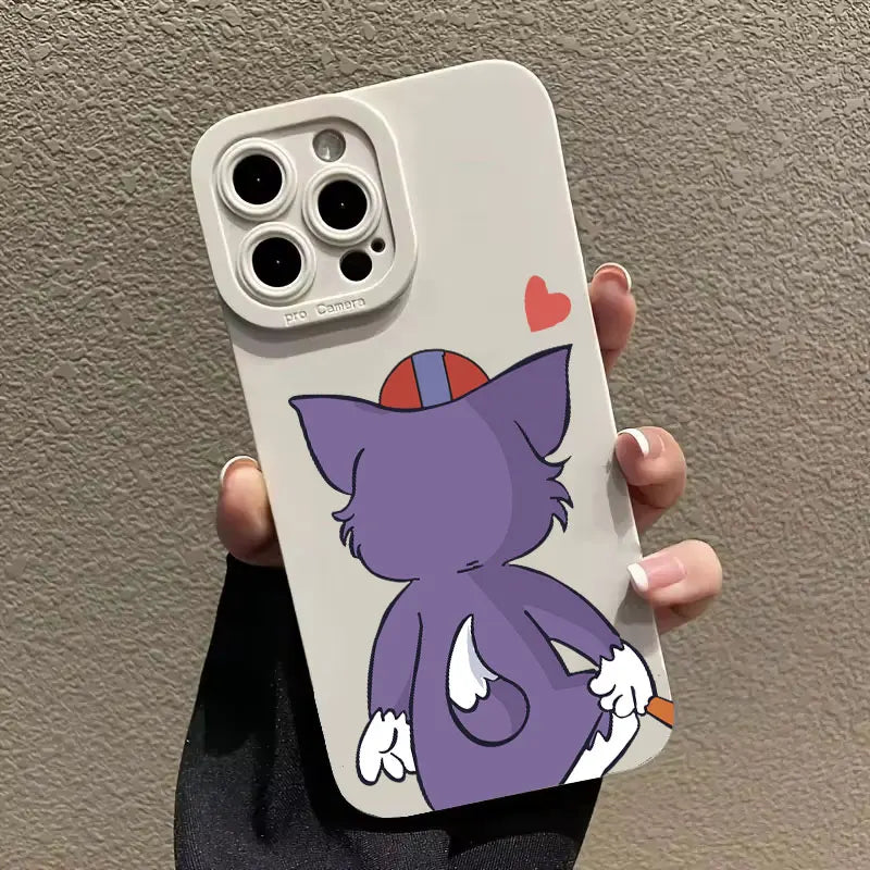 NEW Tom And Jerry Cute Phone Case For iPhone