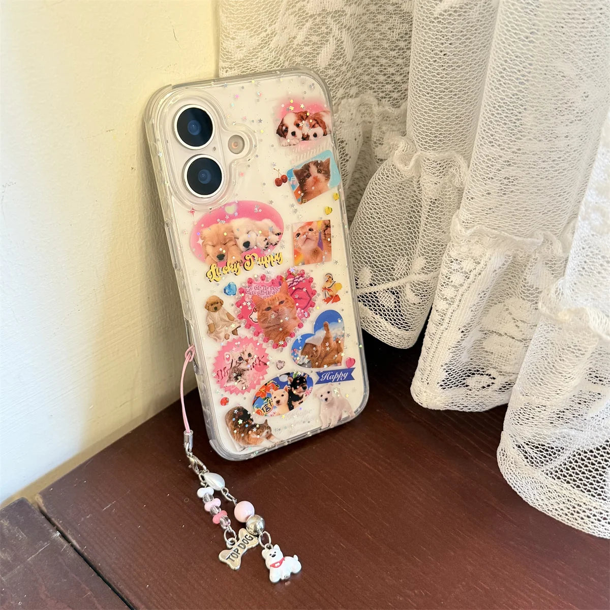 Cute Animals Puppies And Kittens Phone Case