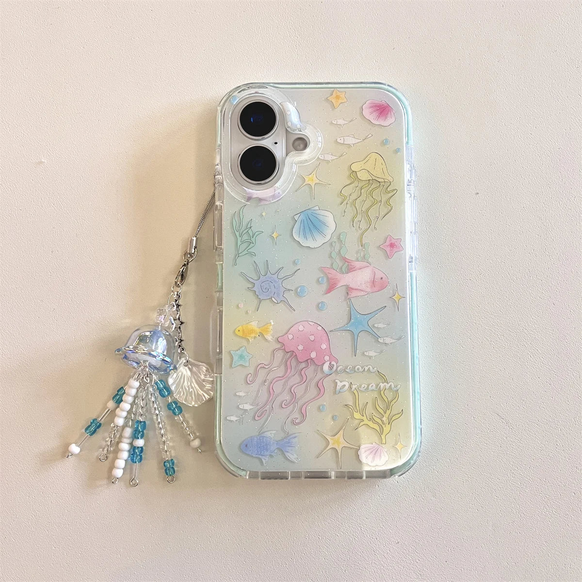 Dreamy Marine Creature Jellyfish Pendant Phone Case