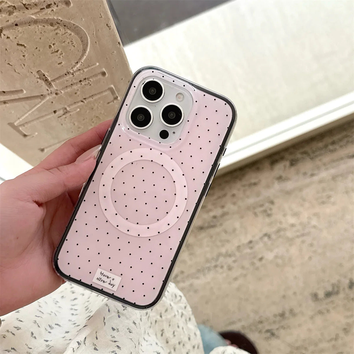 Simple Red Polka Dots Phone Case