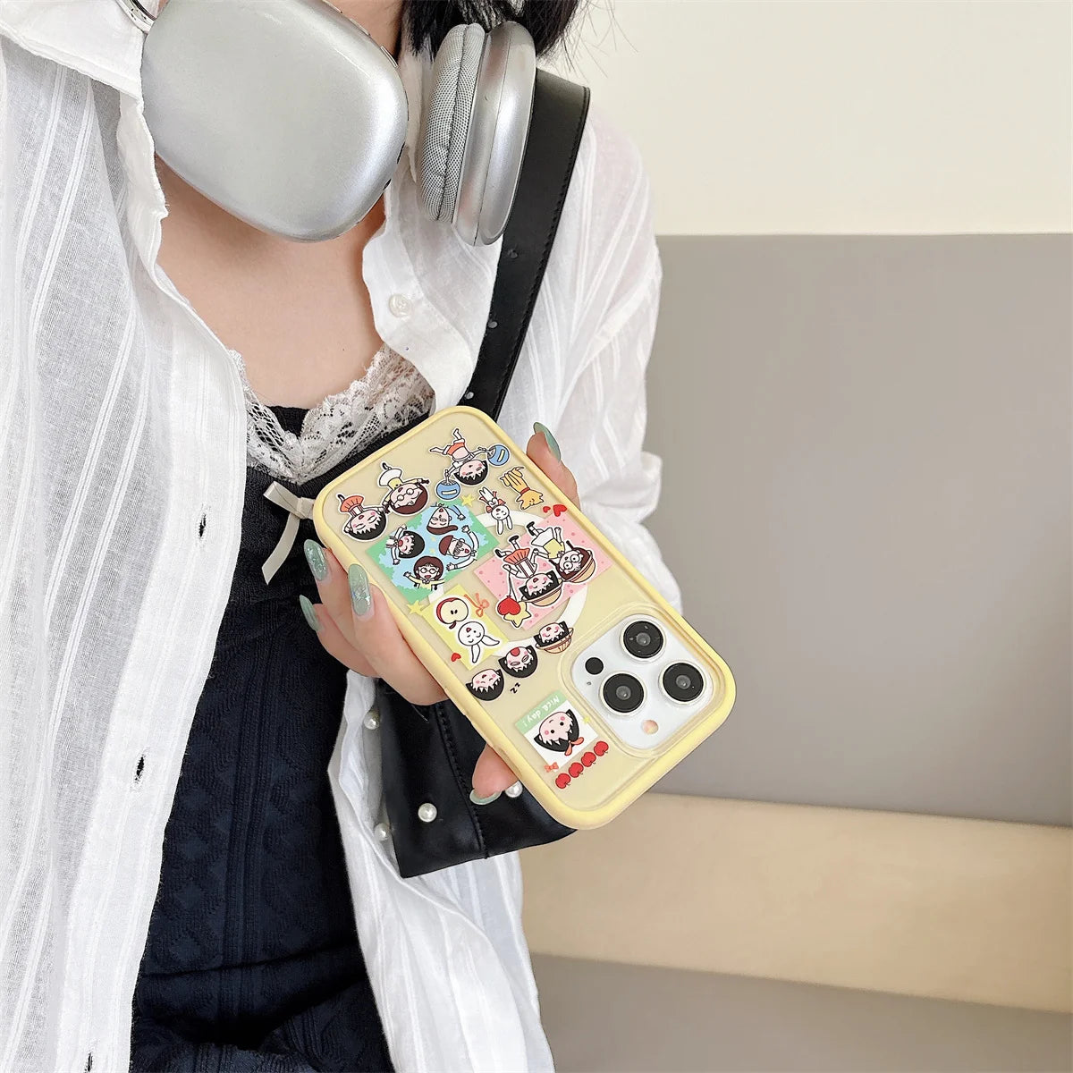 New Cute Cartoon Fashion Girls Fundas Phone Case