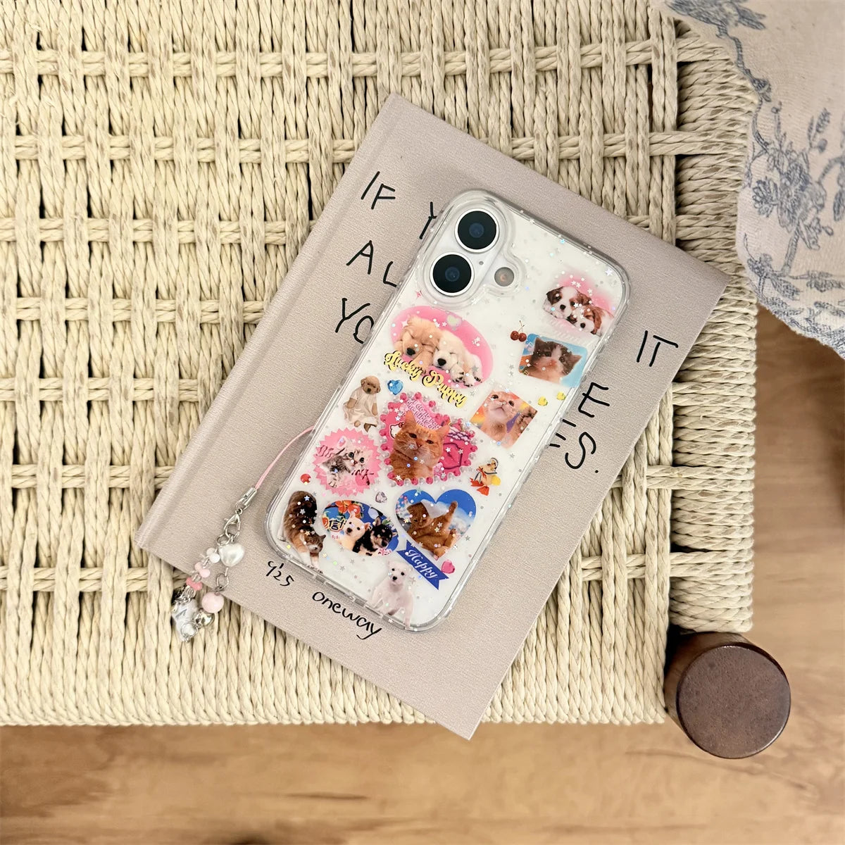 Cute Animals Puppies And Kittens Phone Case