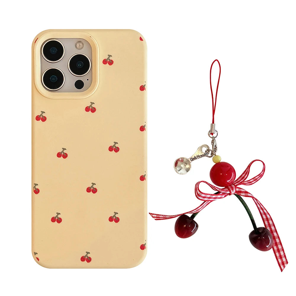 Lovely Cherry Graphic Cute Phone Case