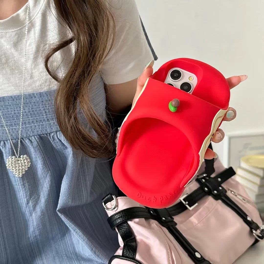 Kawaii Slippers Model Silicone for IPhone