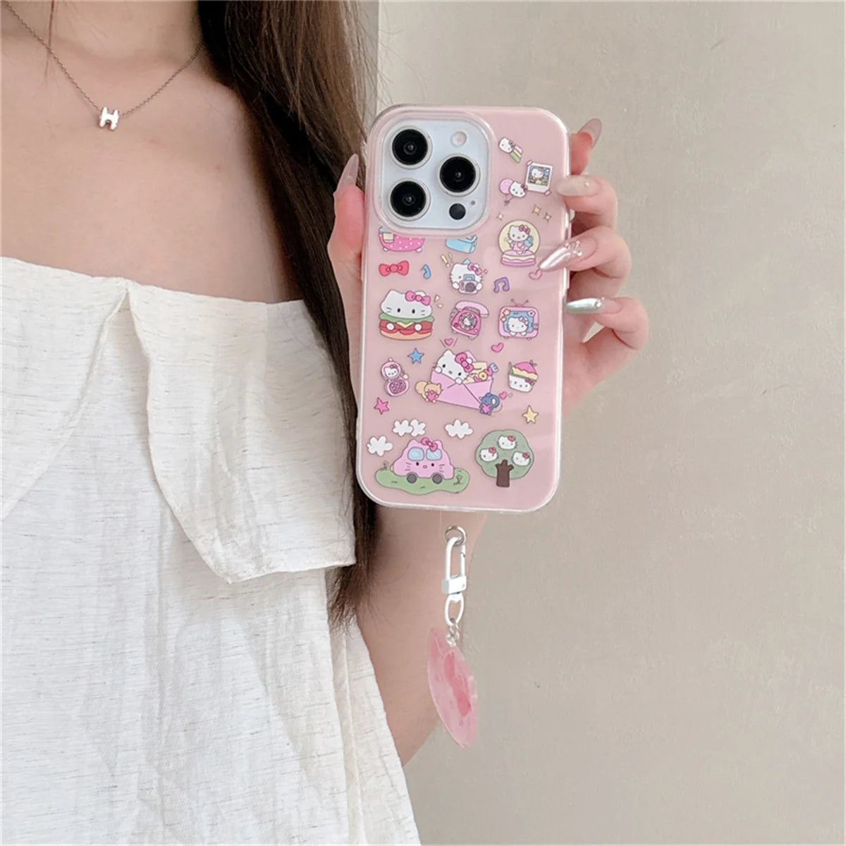 The New Super Cute Cartoon Pudding Dog Phone Case