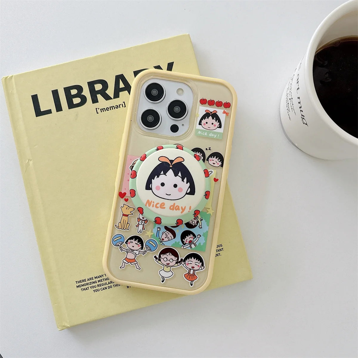 New Cute Cartoon Fashion Girls Fundas Phone Case