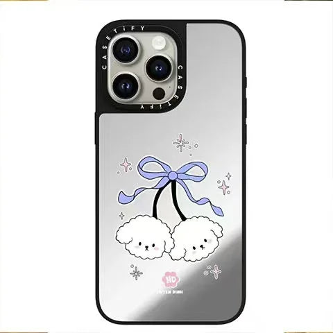 Glitter Shiny Design Durable Protective Cover Mirror Phone Case