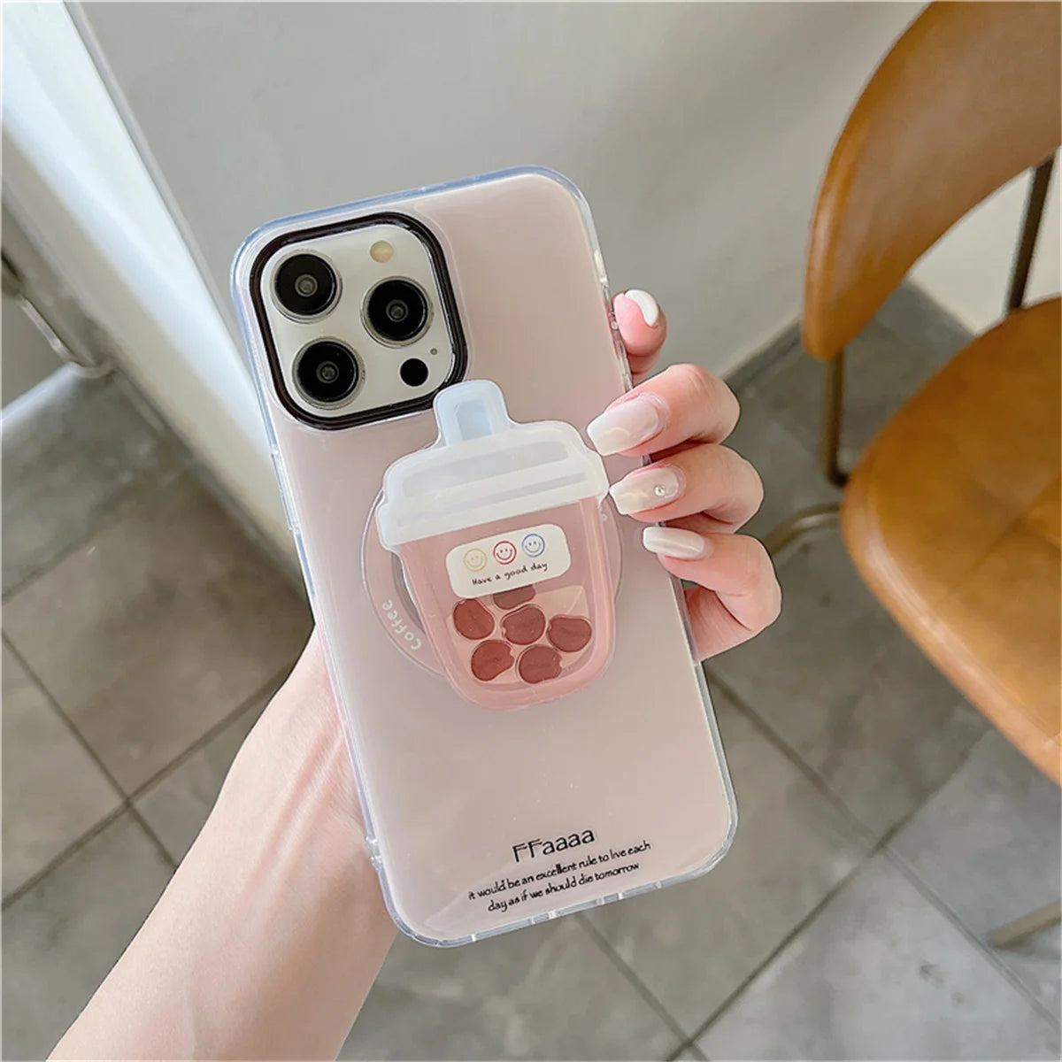 Simple Cute Magnetic Phone Case For iPhone