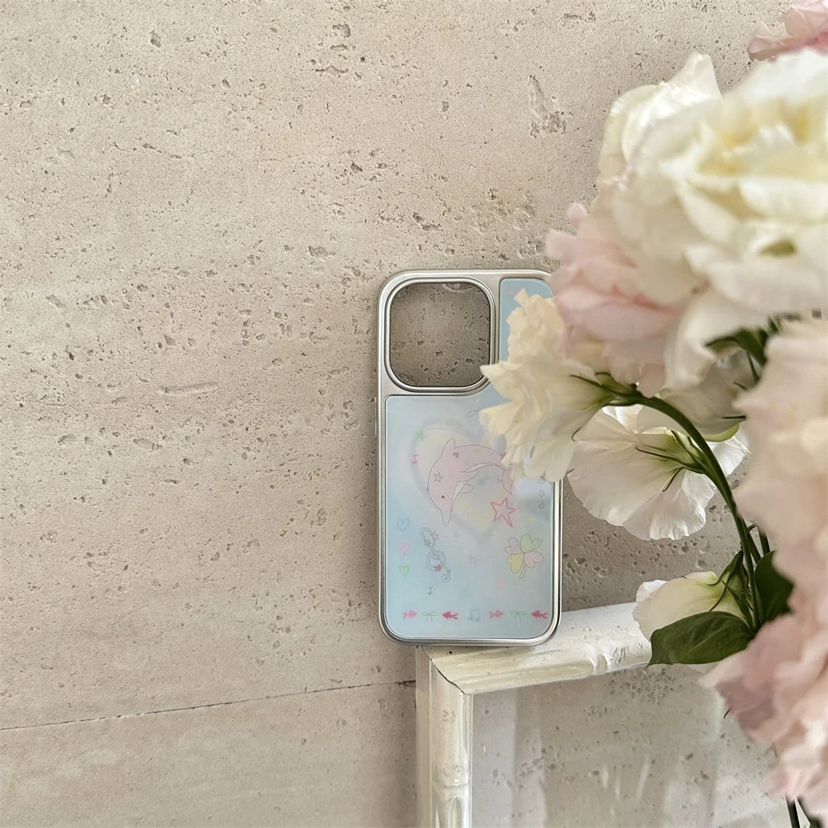 Color Line Cute Animal Phone Case