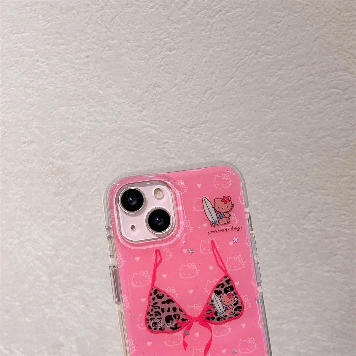 New Hello Kitty Cat Cute Korean Luxury Shockproof Phone Case