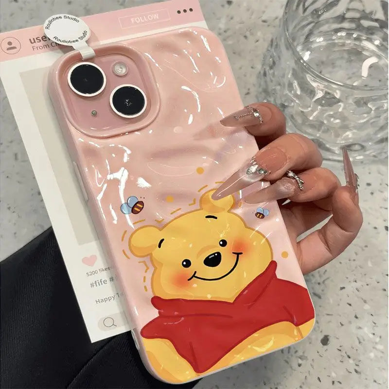 Cartoon Disneys Winnie Pooh Cute Funny Phone Case For iPhone