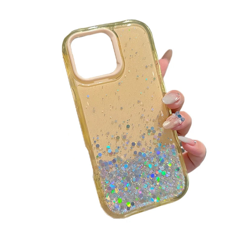 Glitter Shiny Bling Stars Phone Case