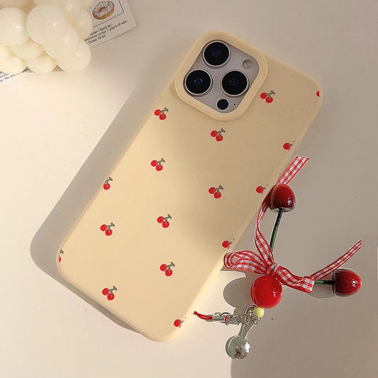 Lovely Cherry Graphic Cute Phone Case