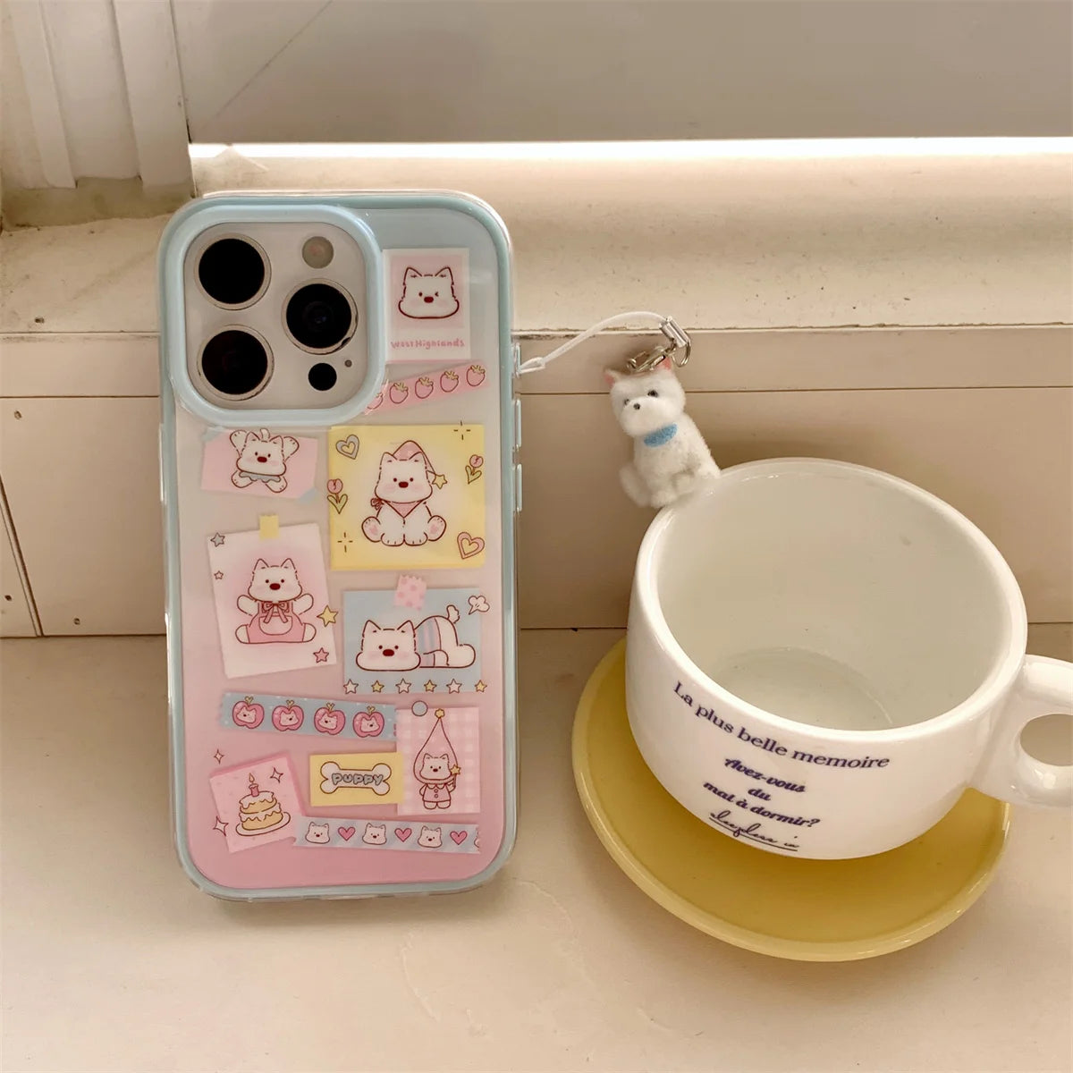 Cute Custard Pancake Magnetic Stand Phone Case