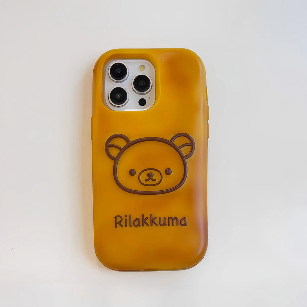 Pretzel Bread Bear Phone Case