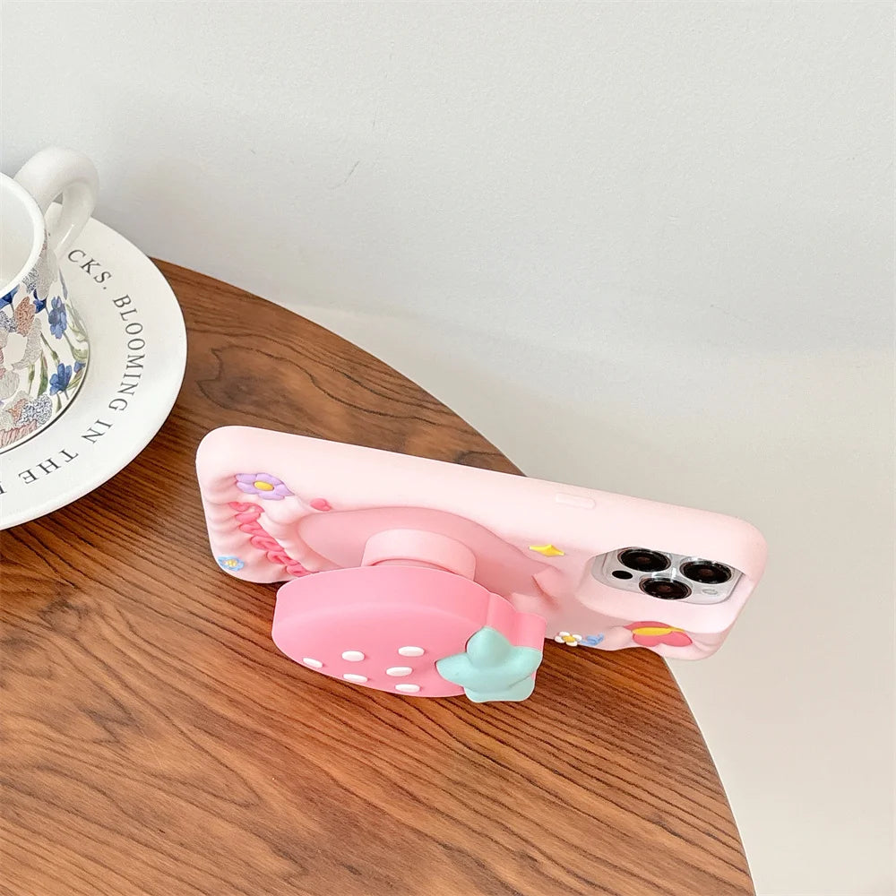 Cartoon Strawberry Phone Case