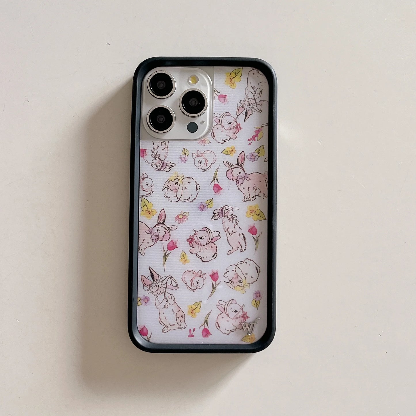 Wildflower Girls Bow High Heels Phone Case