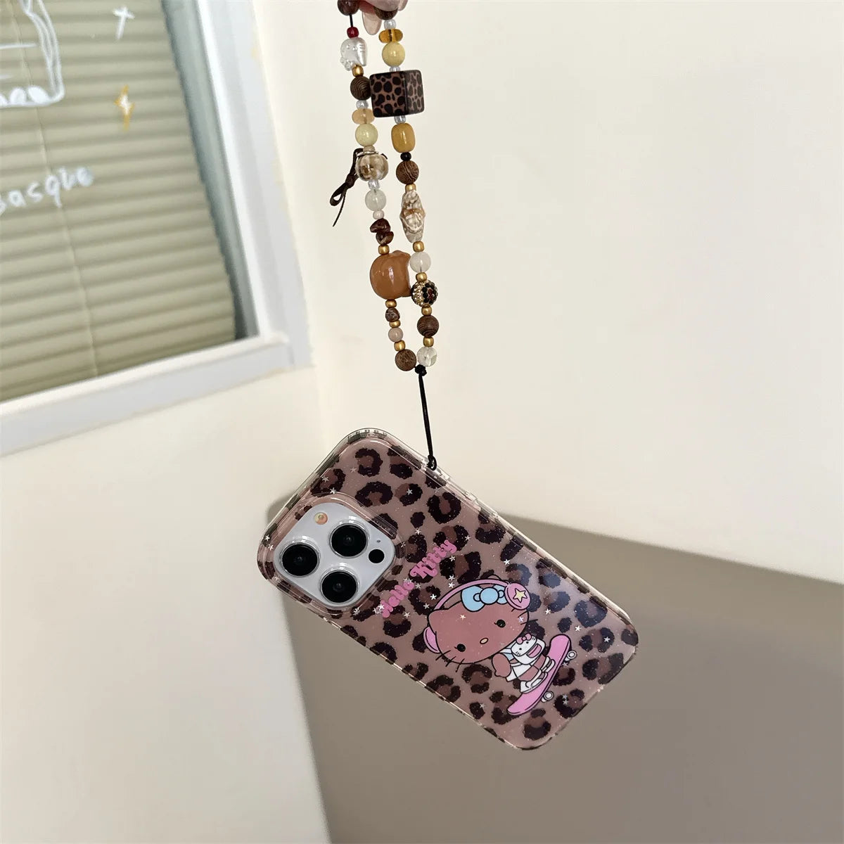 Cute Skateboard Black Kitty Cat Phone Case