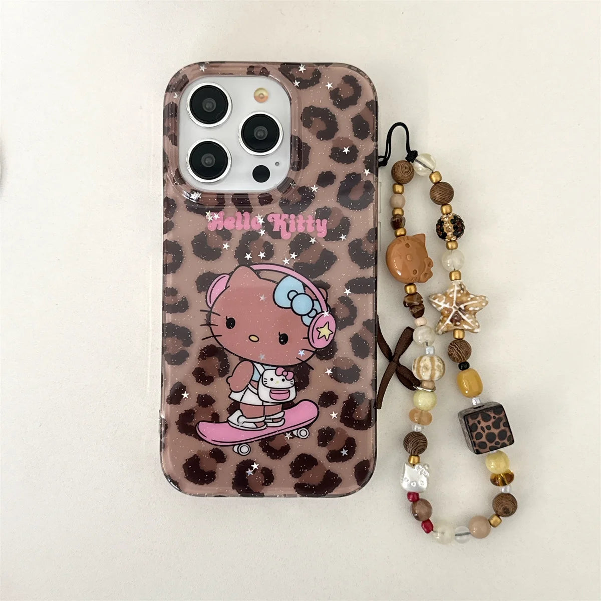 Cute Skateboard Black Kitty Cat Phone Case