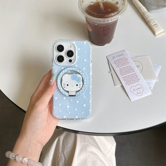 New Hello Kitty Lovely Cover Funda Luxury Phone Case