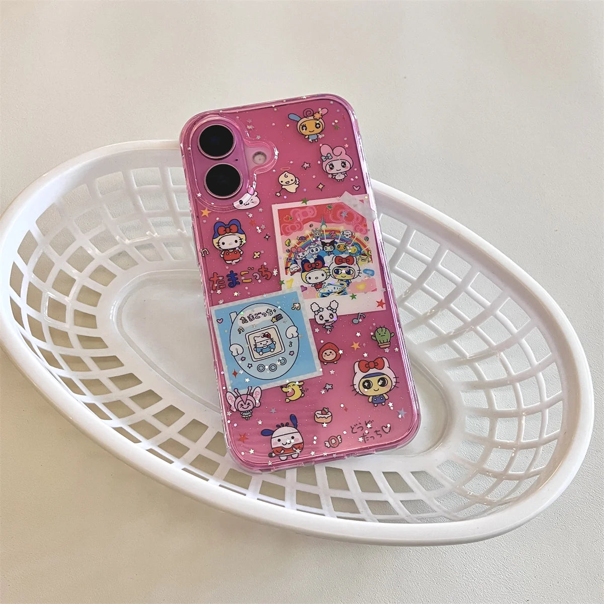 Cute Kitty Cat Tamagotone Pendant Phone Case