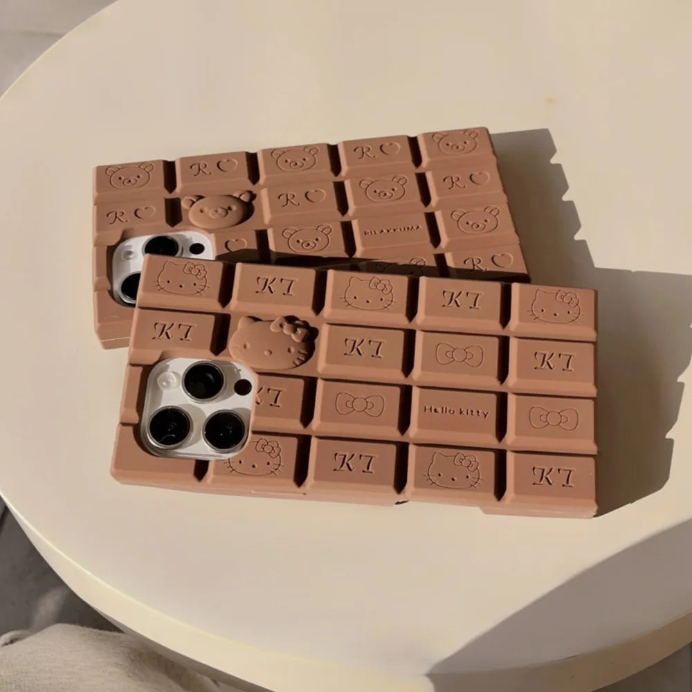 Chocolate Rilakkuma Phone Case