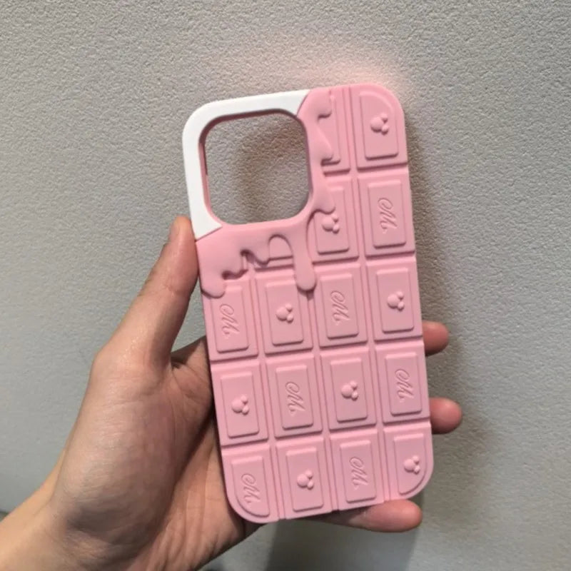 Cartoon Chocolate Mickey Minnie Phone Case