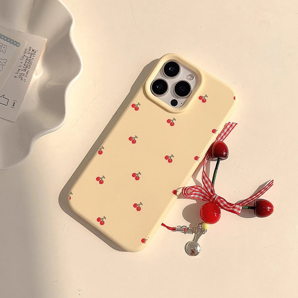 Lovely Cherry Graphic Cute Phone Case