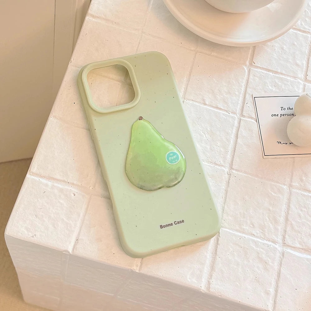 Fruit Apple Pear Guava Phone Case