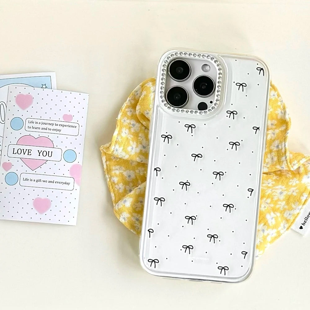 Luxury Bowknot Glitter Phone Case
