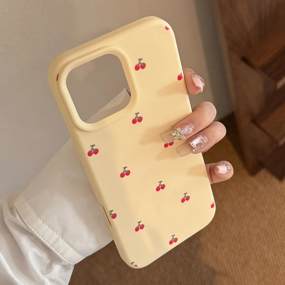 Lovely Cherry Graphic Cute Phone Case